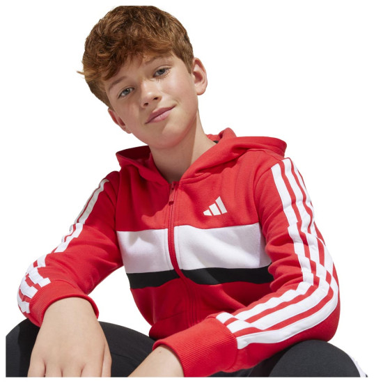 Adidas Παιδικές φόρμες σετ Essentials Tiberio 3-Stripes Fleece Tracksuit Adidas Παιδικές φόρμες σετ Essentials Tiberio 3-Stripes Fleece Tracksuit